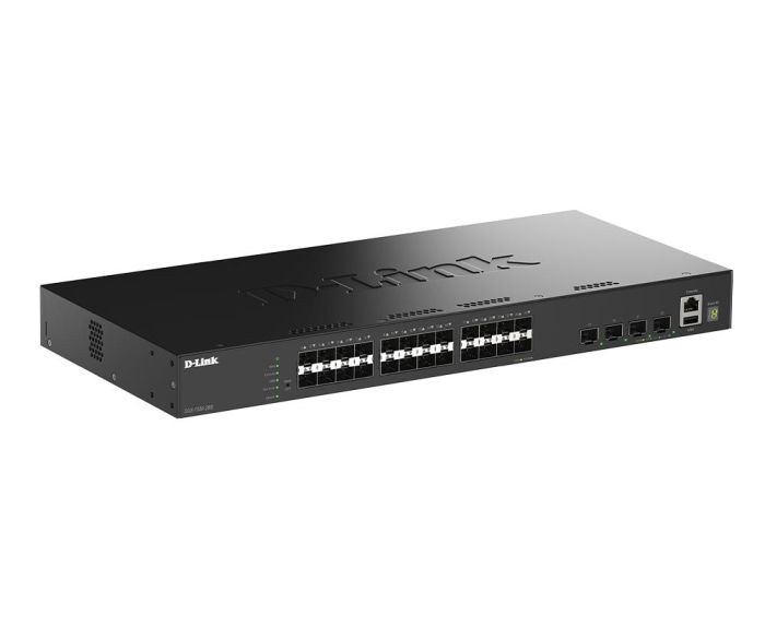 Комутатор   24xSFP, 4xSFP+, Керований, L2+ D-Link DGS-1530-28S