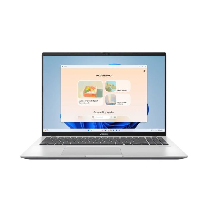 Ноутбук ASUS Vivobook 16 X1607CA-MB059 16" WUXGA IPS, Intel Ultra 5 225H, 16GB, F512GB, UMA, noOS, Серебристый