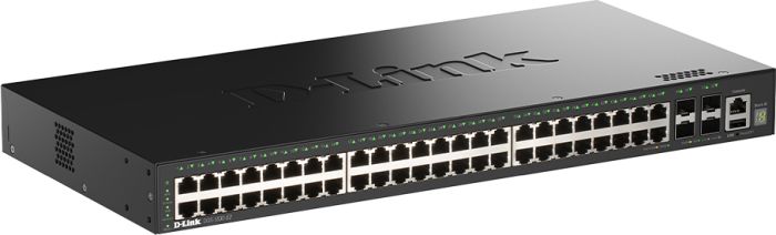 48xGE, 4xSFP+ Managed Switch. L2+ D-Link DGS-1530-52