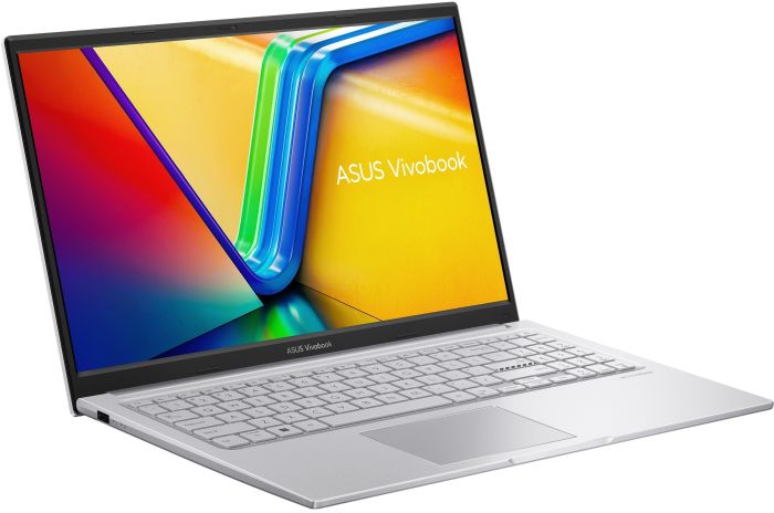 Ноутбук ASUS Vivobook 15 X1504VA-BQ2684 15.6" FHD IPS, Intel i3-1315U, 16GB, F512GB, UMA, NoOS, Серебристый
