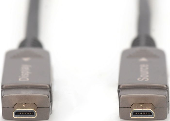 Кабель DIGITUS HDMI (M/M), 4K, AOC, 10м, чорний