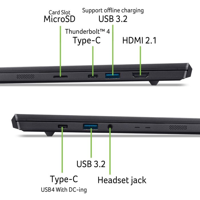 Ноутбук Acer Predator Triton 14 PT14-52T 14.5" 2.8K OLED Touch, Intel U9-288V, 32GB, F2TB, NVD5070-8, Win11P, чорний