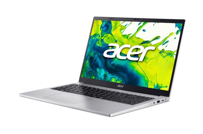 Acer Notebook Aspire Lite AL15-33P 15.6" FHD IPS, Intel 3-N355, 8GB, F512GB, UMA, Lin, silver