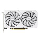 Вiдеокарта ASUS Radeon RX 9060 XT 16GB GDDR6 OC DUAL-RX9060XT-16G-WHITE білий