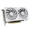 Видеокарта ASUS Radeon RX 9060 XT 16GB GDDR6 OC DUAL-RX9060XT-16G-WHITE белый