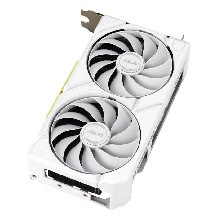 Видеокарта ASUS Radeon RX 9060 XT 16GB GDDR6 OC DUAL-RX9060XT-16G-WHITE белый