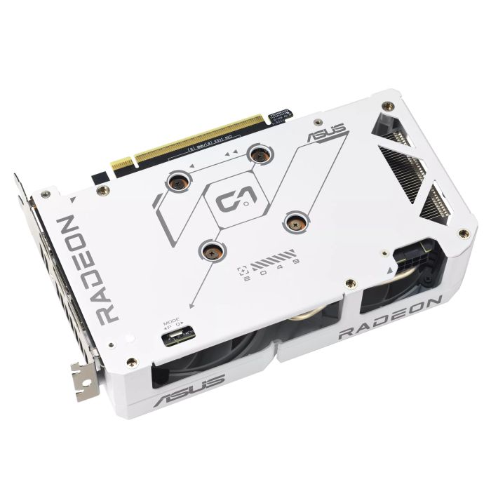 Видеокарта ASUS Radeon RX 9060 XT 16GB GDDR6 OC DUAL-RX9060XT-16G-WHITE белый