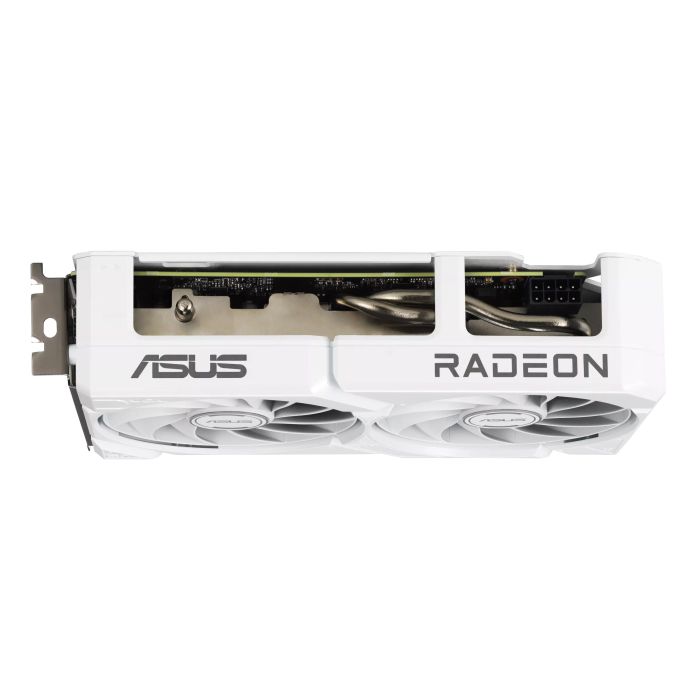 Видеокарта ASUS Radeon RX 9060 XT 16GB GDDR6 OC DUAL-RX9060XT-16G-WHITE белый
