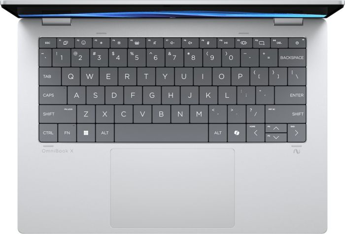 Ноутбук HP OmniBook X Flip x360 14-fm0008ua 14" WUXGA IPS Touch, Intel U5-226V, 16GB, F512GB, UMA, Win11, серебристый