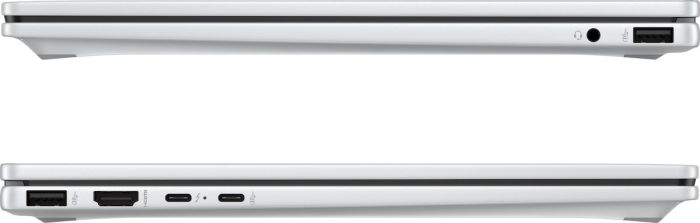 Ноутбук HP OmniBook X Flip x360 14-fm0003ua 14" WUXGA IPS Touch, Intel U7-258V, 32GB, F1024GB, UMA, Win11, сріблястий