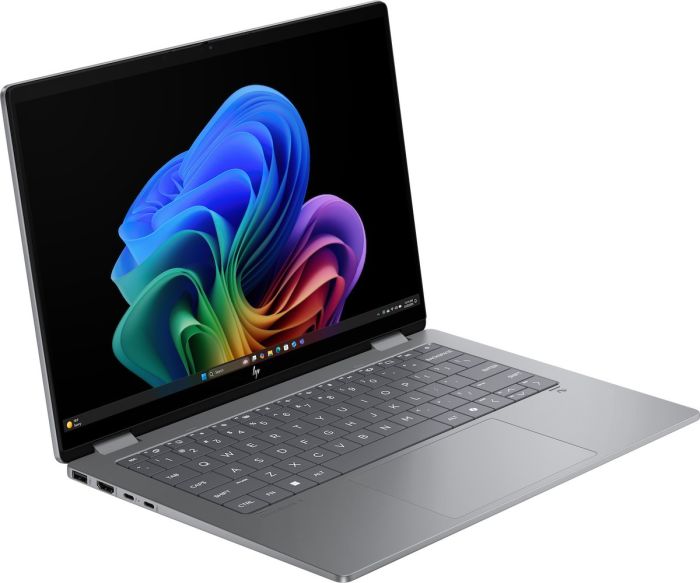 Ноутбук HP OmniBook X Flip x360 14-fk0000ua 14" 3K OLED Touch, AMD AI 7 350, 32GB, F1024GB, UMA, Win11, сірий