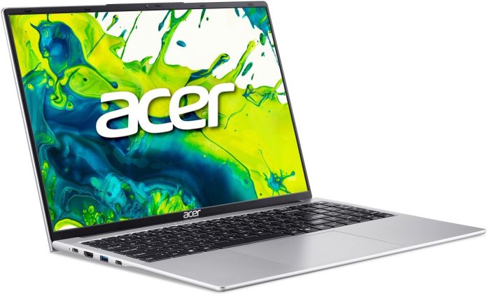 Ноутбук Acer Aspire Lite AL16-54P 16" WUXGA IPS, Intel i5-1334U, 16GB, F512GB, UMA, Lin, сріблястий