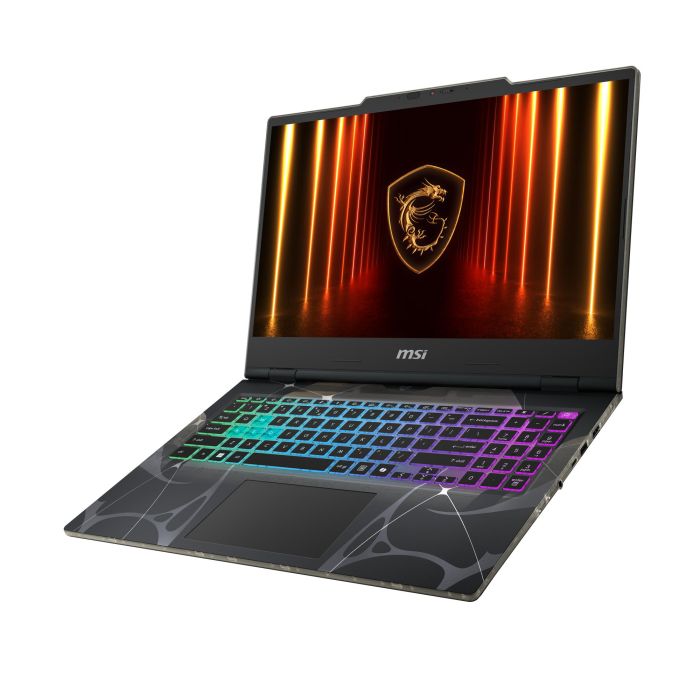 Notebook MSI Cyborg 15 B2RWEKG-420XUA 15.6" FHD, Intel Core 7 240H, 16GB, F1TB, NVD5050-8, DOS, Translucent Black