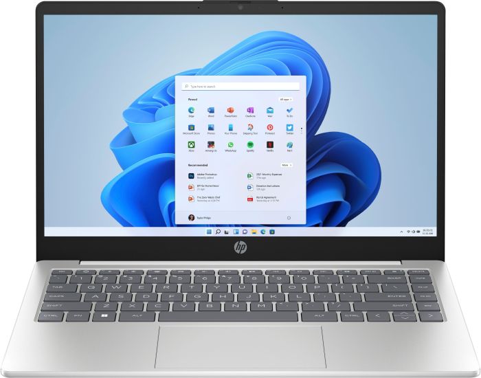 Ноутбук HP 14-ep0037ua 14" FHD IPS AG, Intel i5-1334U, 16GB, F512GB, UMA, Win11, серебристый