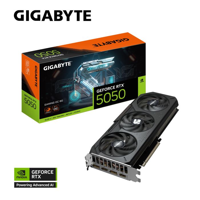 Видеокарта GIGABYTE GeForce RTX 5050 8GB GDDR6 GAMING OC