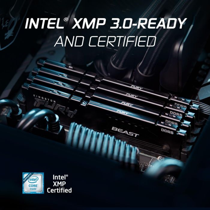 Memory Kingston DDR5 16GB 6000 FURY Beast  EXPO