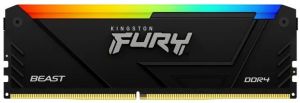 Пам'ять ПК Kingston DDR4 32GB KIT (16GBx2) 3200 FURY Beast RGB