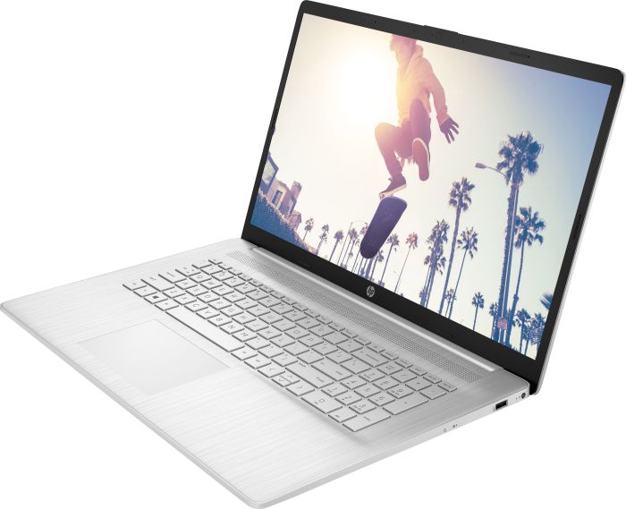 HP Notebook 17-cp2041ua 17.3" FHD IPS AG, AMD R5-7520U, 16GB, F512GB, UMA, DOS, silver