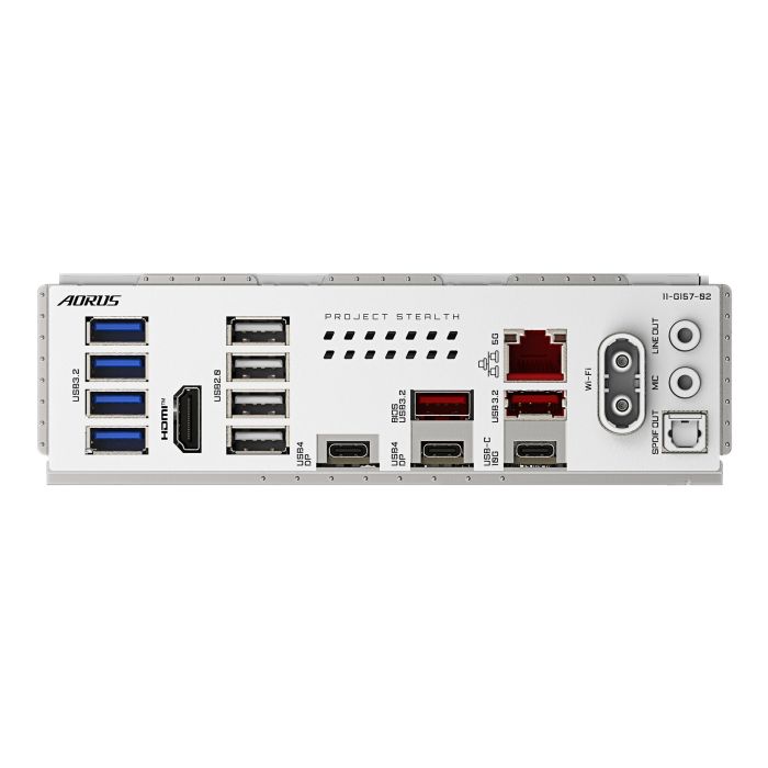 GIGABYTE Motherboard X870 A STEALTH ICE sAM5 X870 4xDDR5 M.2 HDMI Wi-Fi BT ATX