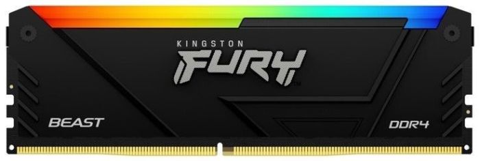 Пам'ять ПК Kingston DDR4 16GB 3200 FURY Beast RGB