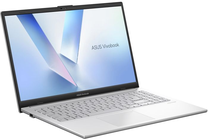 Ноутбук ASUS Vivobook Go 15 E1504FA-BQ053 15.6" FHD IPS, AMD R3-7320U, 8GB, F512GB, UMA, NoOS, Серебристый
