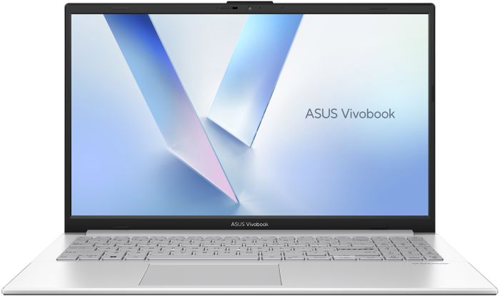 Ноутбук ASUS Vivobook Go 15 E1504FA-BQ053 15.6" FHD IPS, AMD R3-7320U, 8GB, F512GB, UMA, NoOS, Серебристый