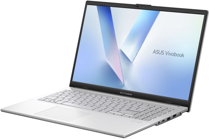 Ноутбук ASUS Vivobook Go 15 E1504FA-BQ053 15.6" FHD IPS, AMD R3-7320U, 8GB, F512GB, UMA, NoOS, Серебристый