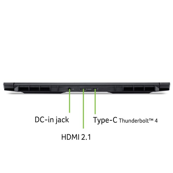 Ноутбук Acer Nitro V 16S ANV16S-71 16" WUXGA IPS, Intel 5-210H, 32GB, F1TB, NVD5060-8, Lin, чорний