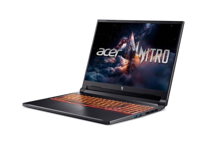 Ноутбук Acer Nitro V 16 ANV16-72 16" WUXGA IPS, Intel 7-240H, 32GB, F1TB, NVD5070-8, Lin, чорний