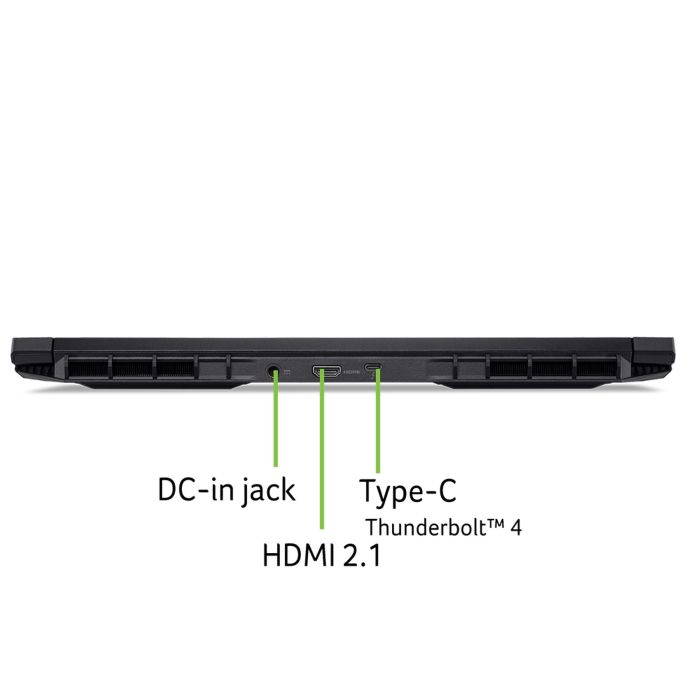 Ноутбук Acer Nitro V 16 ANV16-72 16" WUXGA IPS, Intel 7-240H, 32GB, F1TB, NVD5060-8, Lin, чорний