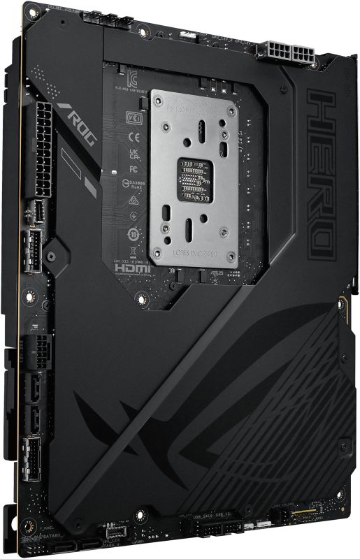 Материнcкая плата ASUS ROG CROSSHAIR X870E HERO BTF sAM5 X870E 4xDDR5 M.2 HDMI WiFi BT ATX скрытое подключение разъемов