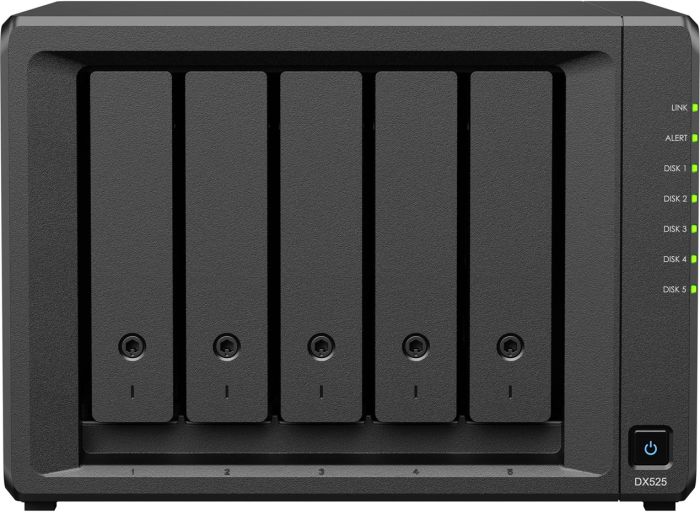 Розширення мережевого сховища Synology DX525