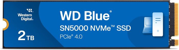 Накопитель SSD WD M.2 2TB PCIe 4.0 Blue SN5000