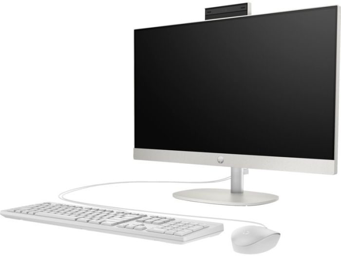 ПК Моноблок HP 240-G10 23.8" FHD IPS AG, Intel i3-N300, 16GB, F512GB, UMA, WiFi, кл+м, 3г, DOS