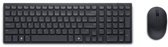 Dell Pro Compact Silent Keyboard and Mouse - KM555 - Ukrainian
