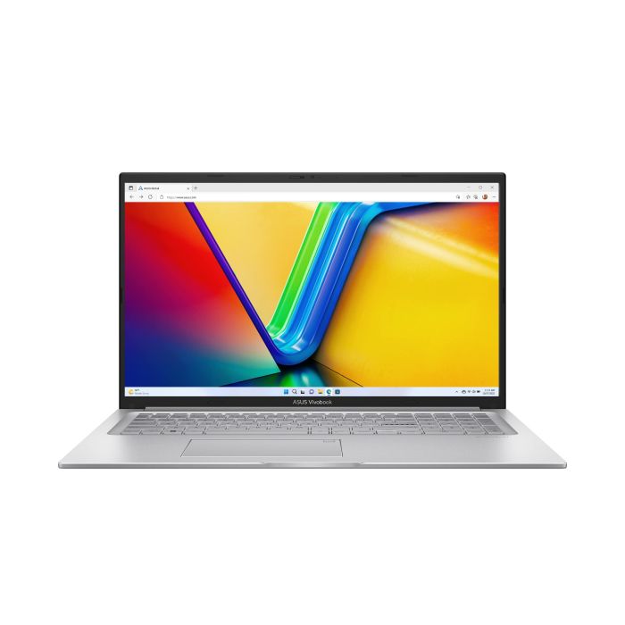 Ноутбук ASUS Vivobook 17 X1704VA-AU831 17.3" FHD IPS, Intel 5 120U, 16GB, F512GB, UMA, NoOS, Серебристый