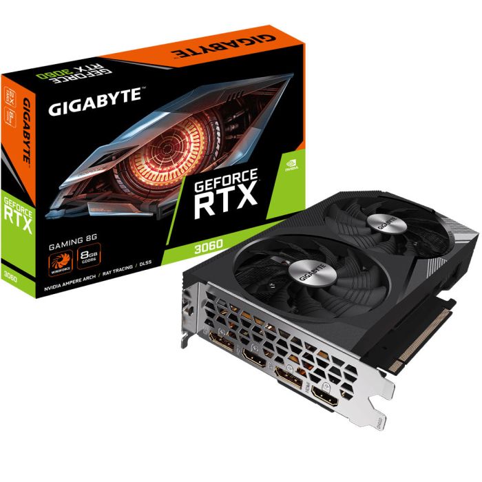 GIGABYTE Graphic Adapter GeForce RTX 3060 8GB GDDR6 GAMING