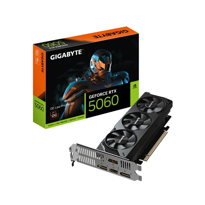 GIGABYTE Graphic Adapter GeForce RTX 5060 8GB GDDR7 OC Low Profile