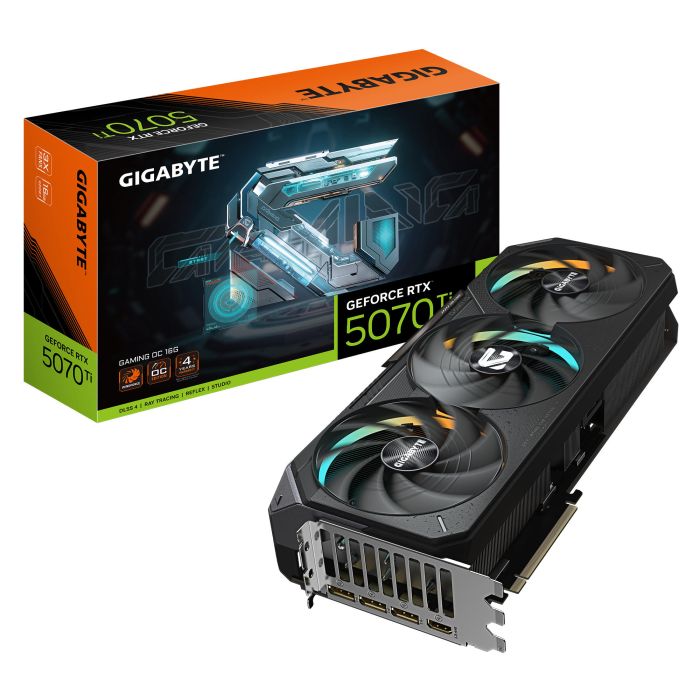 GIGABYTE Graphic Adapter GeForce RTX 5070 Ti 16GB GDDR7 GAMING OC