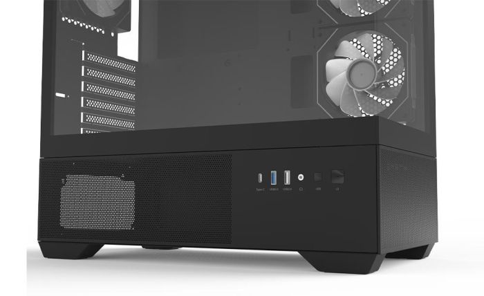 Корпус Zalman Chronix V2 без БЖ, 1xUSB3.0, 1xUSB2.0, 1x Type C, 2x120мм ARGB Reverse,  4x120мм ARGB, VGA 410мм, LCS ready, TG Side/Front Panel, ATX, чорний