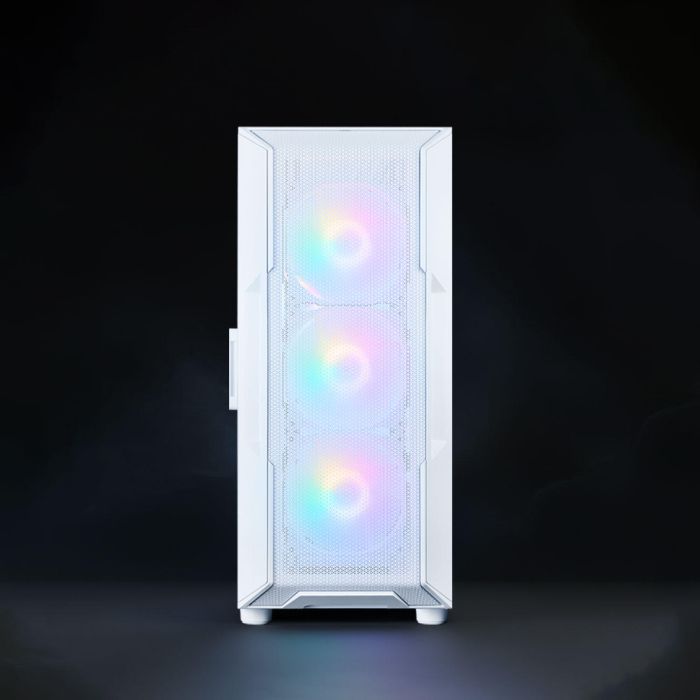 Корпус Zalman I3 Neo ARGB V2 без БП, 2xUSB3.0, 1x Type C, 4x120мм, ARGB, VGA 355мм, LCS ready, TG Side Panel, ATX, белый