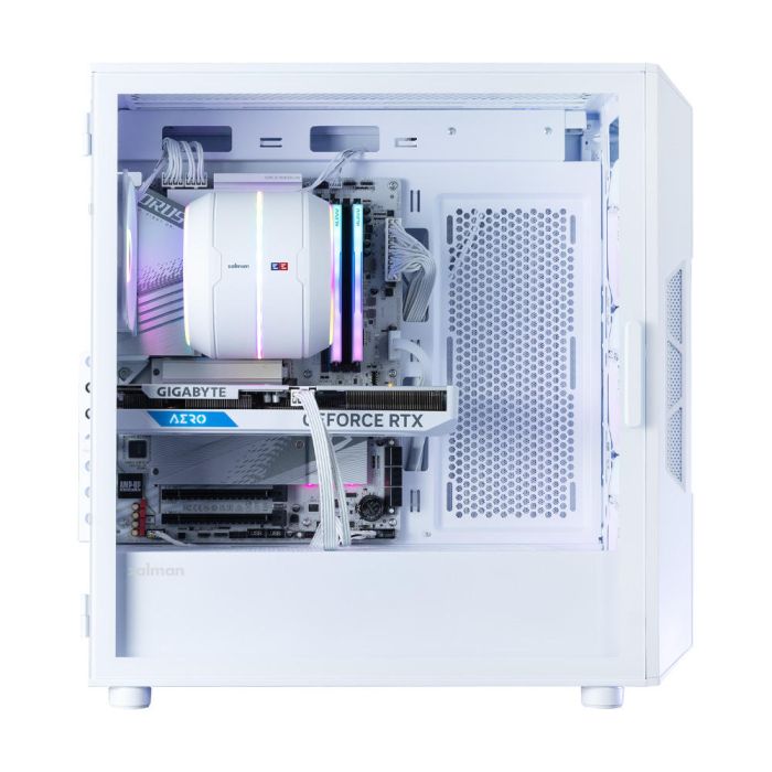 Корпус Zalman I3 Neo ARGB V2 без БП, 2xUSB3.0, 1x Type C, 4x120мм, ARGB, VGA 355мм, LCS ready, TG Side Panel, ATX, белый