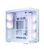 Zalman PC case P60 without PSU, 2xUSB3.0, 1x Type C, 3x120мм ARGB Reverse, 2x120мм ARGB, VGA 435мм, LCS ready, Curved Tempered Glass, Dual Chamber, ATX, white