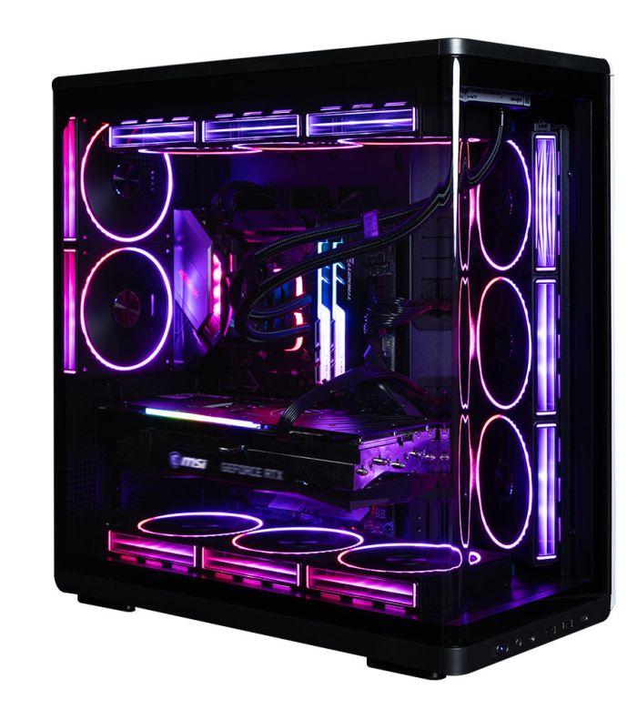 Корпус Zalman P60 без БЖ, 2xUSB3.0, 1x Type C, 3x120мм ARGB Reverse, 2x120мм ARGB, VGA 435мм, LCS ready, Curved Tempered Glass, Dual Chamber, ATX, чорний