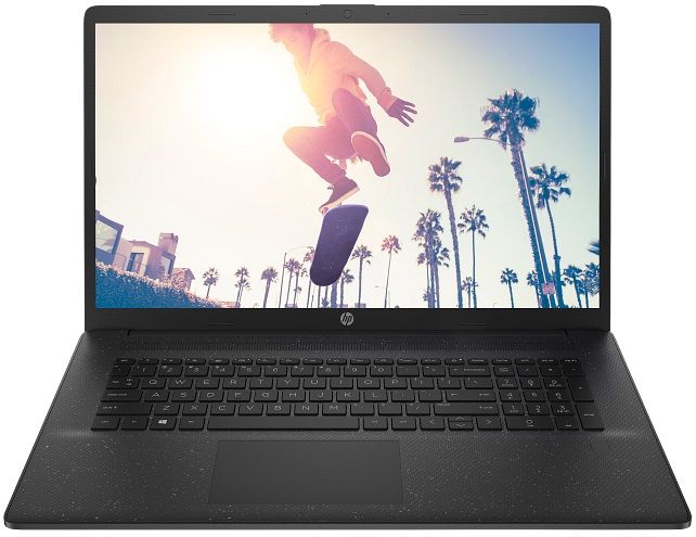 HP Notebook 17-cp2032ua 17.3" FHD IPS AG, AMD R3-7320U, 8GB, F512GB, UMA, DOS, black