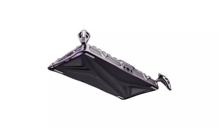 Клавиатура механическая GravaStar Mercury V75 Pro 80keys, Magnetic Jade Gaming, 8K, USB-A, RGB, Iron Purple