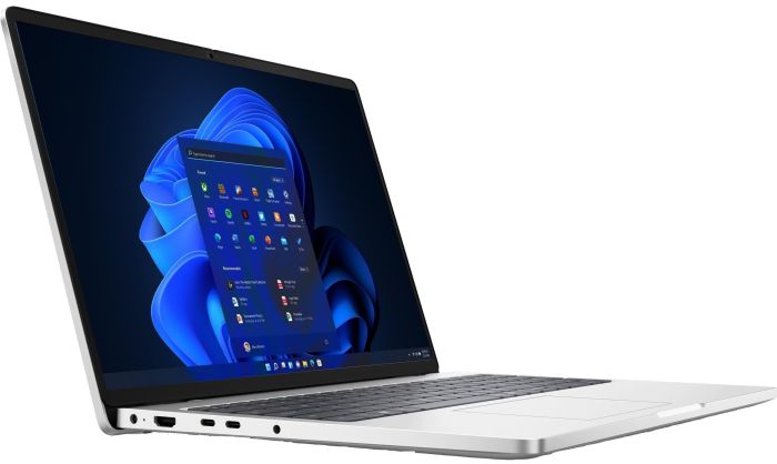 Ноутбук Dell Pro 16 16" FHD+ IPS AG, AMD R5-340, 16GB, F512GB, UMA, Win11P, серебристый