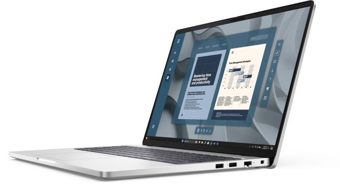 Ноутбук Dell Pro 16 16" FHD+ AG, Intel U5-235U, 16GB, F512GB, UMA, Win11P, сріблястий
