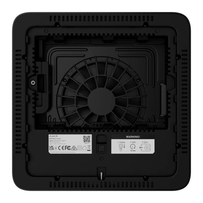 Мережевий відеореєстратор Ajax NVR HAC, HDMI, 16 каналів, чорний