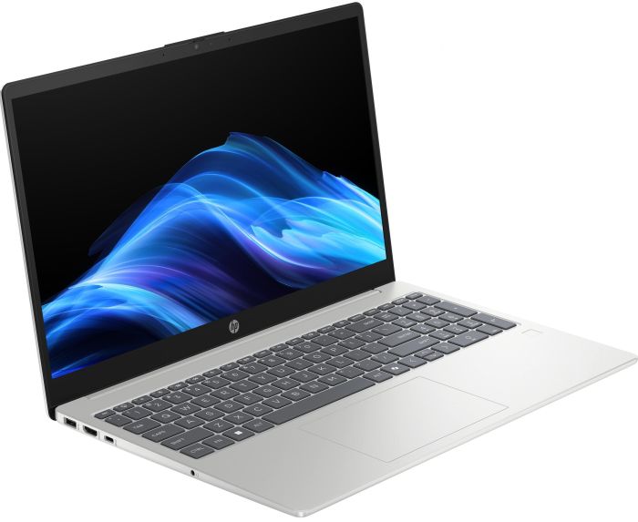 Ноутбук HP 15-fd0192ua 15.6" FHD IPS AG, Intel 5-120U, 16GB, F512GB, UMA, DOS, серебристый